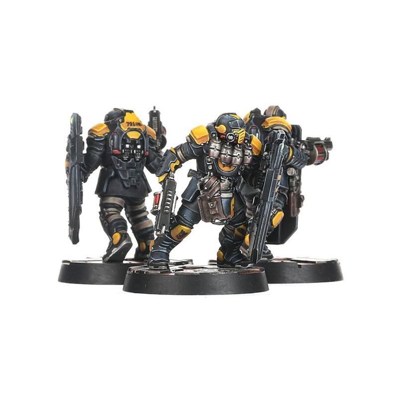 [Warhammer Necromunda Skirmish] Palanite Subjugator Patrol