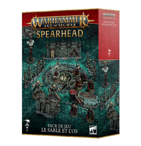 Warhammer AoS - Spearhead:Pack de jeu - Le Sable et l'Os (FR)