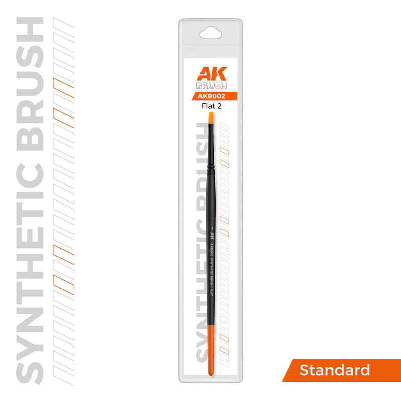 [AK Interactive] Synthetic Brush - Flat 2