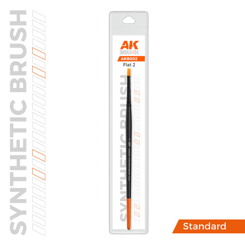 [AK Interactive] Synthetic Brush - Flat 2