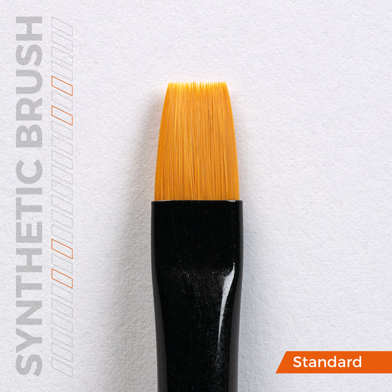 [AK Interactive] Synthetic Brush - Flat 4