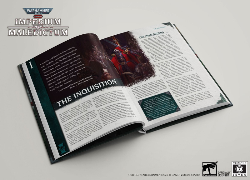 WARHAMMER 40K IMPERIUM MALEDICTUM INQUISITION GAMER'S GUIDE
