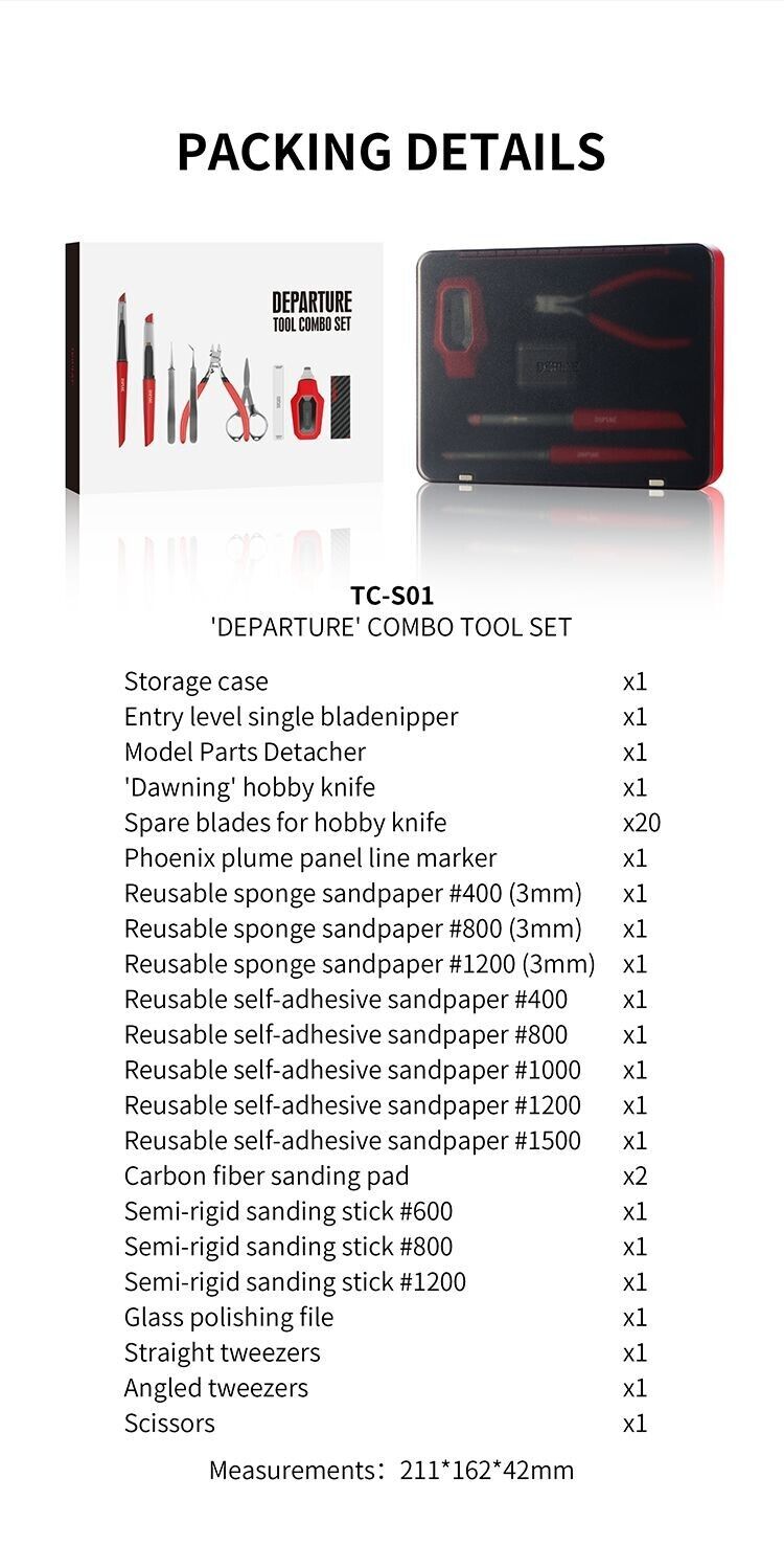 [DSPIAE] TC-S01 "Departure" Tool Combo Set