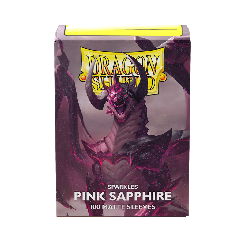 Dragon Shield: Standard 100ct Sleeves - Pink Sapphire