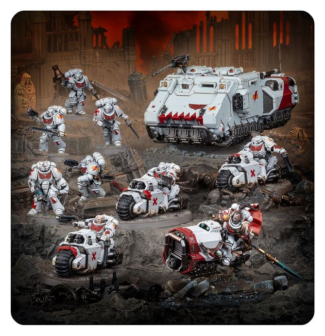 [Pre-Order] Warhammer 40k - Combat Patrol: White Scars