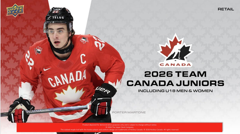 [UPPER DECK] TEAM CANADA JUNIORS HOCKEY 2026 BLASTER