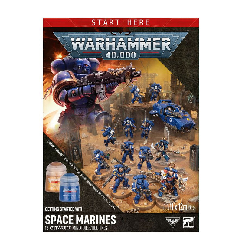 [Warhammer 40,000] Getting Started with Space Marines