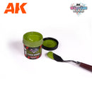 [AK Interactive] Wargame Battle Ground Terrains Plague Ground - 100ml (Acrylic)