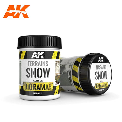 [AK Interactive] Terrains Snow - 250ml (Acrylic)