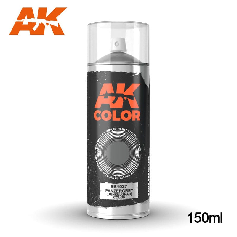 [AK Interactive] Panzergrey (Dunkelgrau) color - Spray 150ml