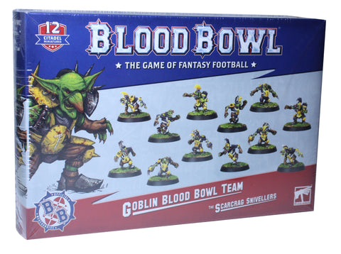 Warhammer Blood Bowl: Goblin Team - The Scarcrag Snivellers