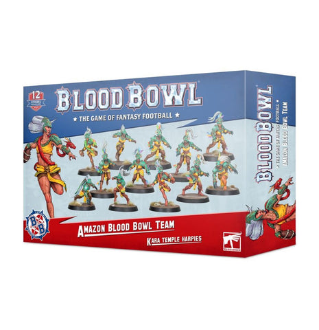 Warhammer Blood Bowl: Amazon Team - Kara Temple Harpies