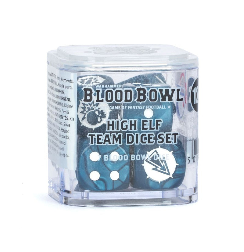 [Blood Bowl] High Elf Team Dice Set
