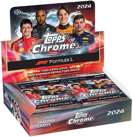 2024 Topps Formula 1 Chrome 2024 Lite Box