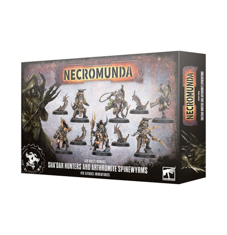 Necromunda - Ash Waste Nomads: Sha'Dar Hunters and Arthomite Spinewyrms
