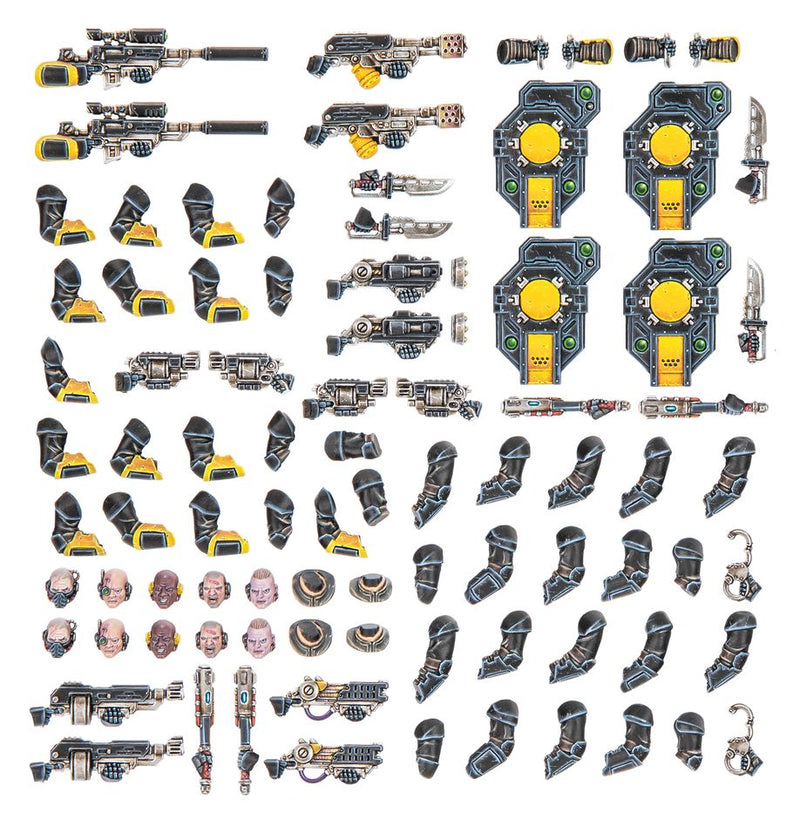 Necromunda - Palanite Enforcer Weapons & Upgrades