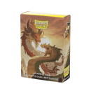 Dragon Shield: Japanese Size 60ct Art Sleeves - Wood Snake 2025 (Dual Matte)