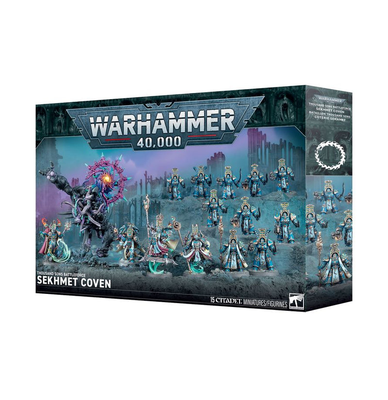 [Warhammer 40,000] Thousand Sons Battleforce - Sekhmet Coven