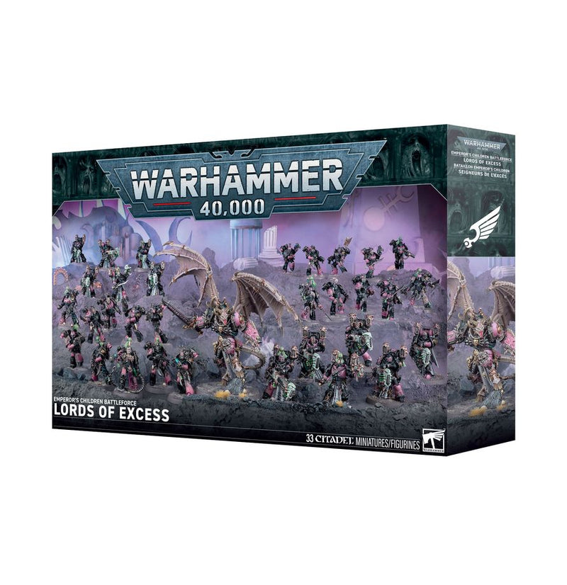 [Warhammer 40,000] Emperor's Children Battleforce - Lords of Excess