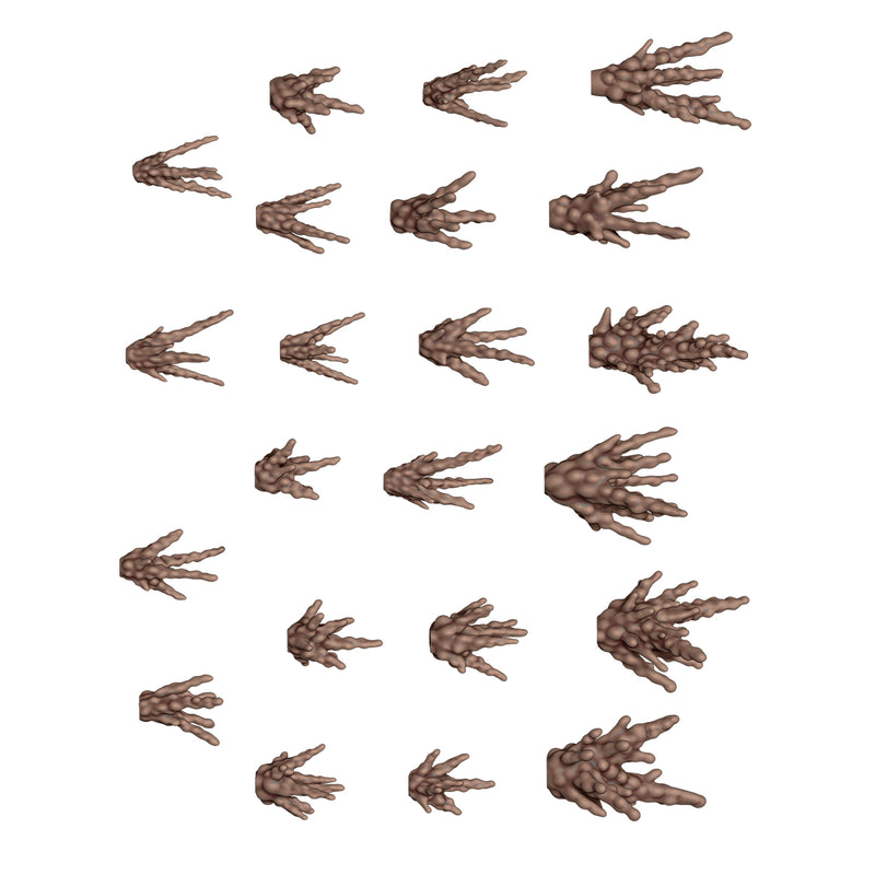 [AK Interactive] Bullet Impact FX - Basing Bits (43 Pieces)