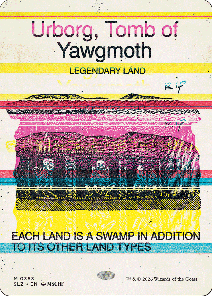 Urborg, Tomb of Yawgmoth (0363) [Secret Lair x MSCHF: The Zeta Set]