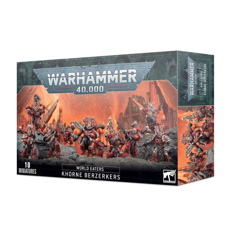 Warhammer 40K - Worlds Eaters: Khorne Berzerkers