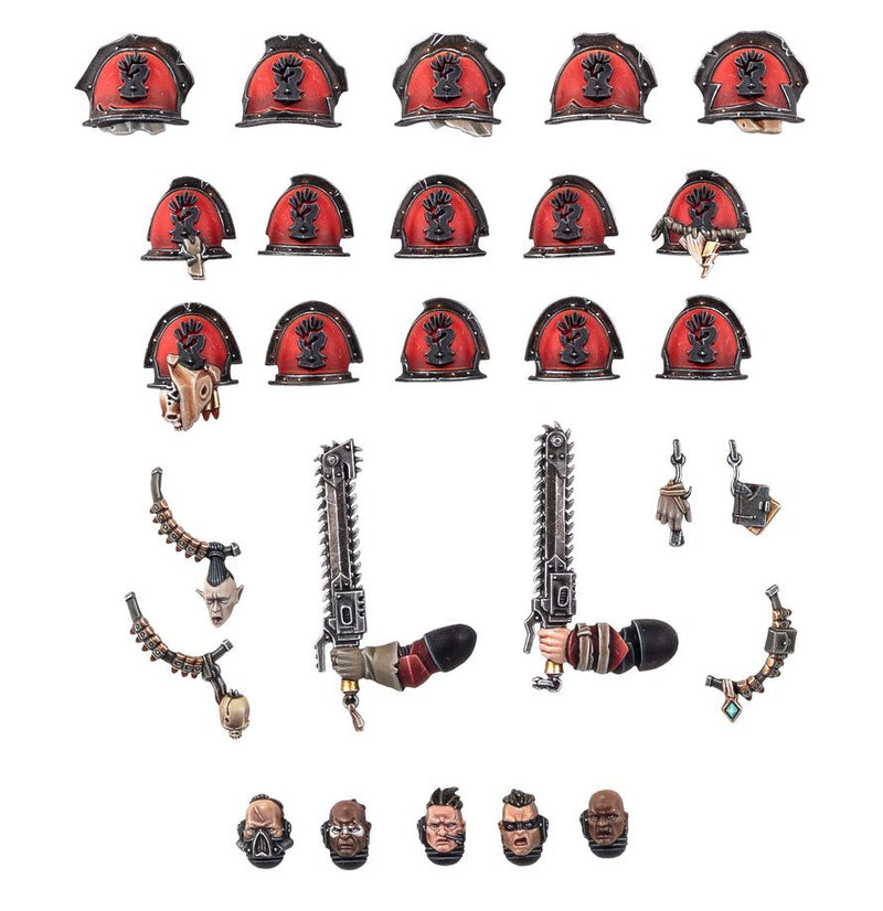 [Warhammer 40,000] Chaos Space Marines: Red Corsairs Upgrades and Transfers