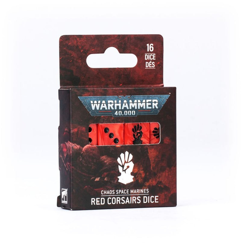 [Warhammer 40,000] Chaos Space Marines: Red Corsairs Dice