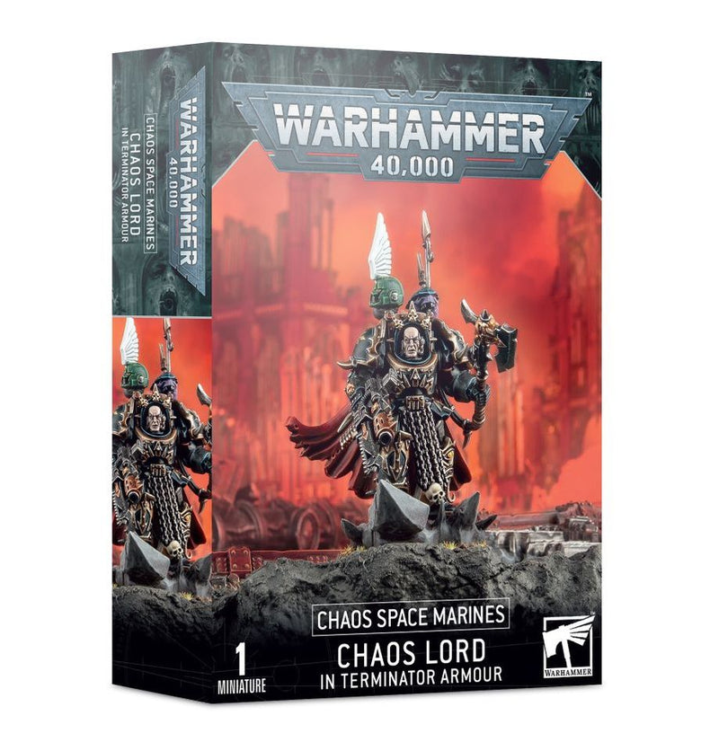 [Warhammer 40,000] Chaos Space Marines: Chaos Lord in Terminator Armour