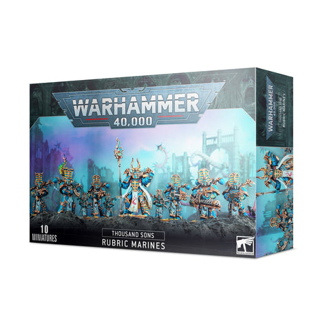 [Warhammer 40,000] Thousand Sons: Rubric Marines