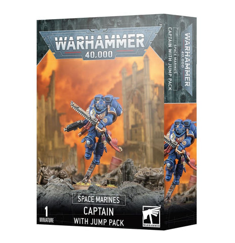 [Warhammer 40,000] Space Marines: Captain with Jump Pack