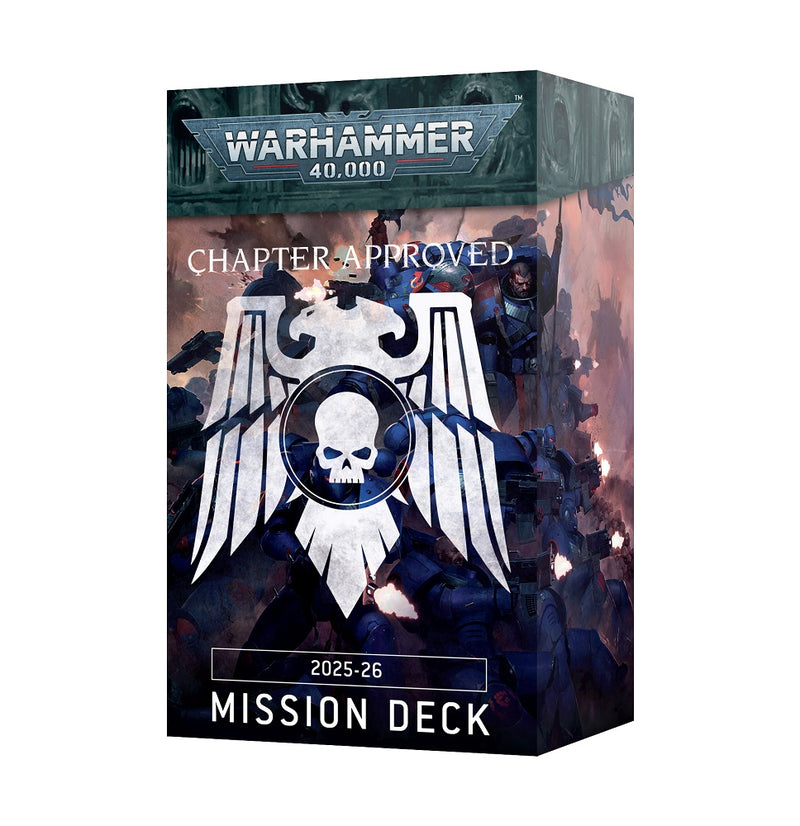 [Warhammer 40,000] Chapter Approved 2025-26: Mission Deck (VO)