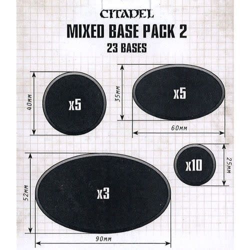 [Citadel] Mixed Base Pack 2 - 23 bases