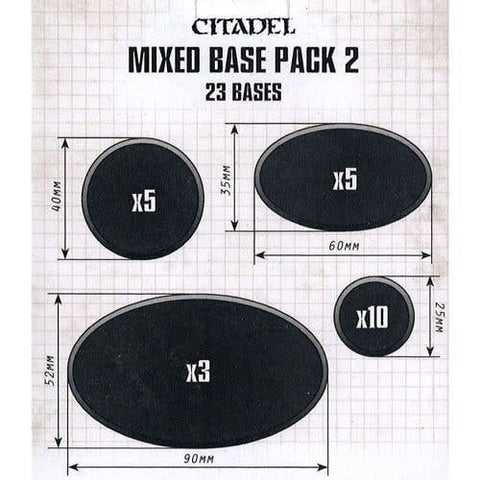 [Citadel] Mixed Base Pack 2 - 23 bases