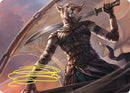 Mirri, Weatherlight Duelist Art Card (Gold-Stamped Signature) [Commander Masters Art Series]