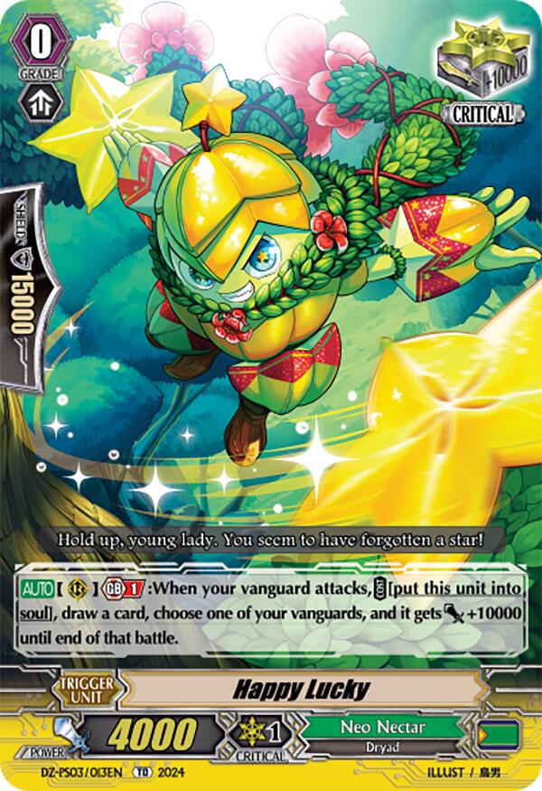 Happy Lucky (DZ-PS03/013EN) [Premium Deckset "Musketeer"]