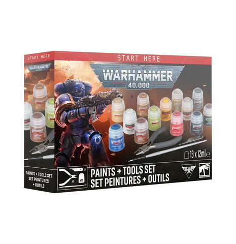 [Warhammer 40,000] Paint + Tools set