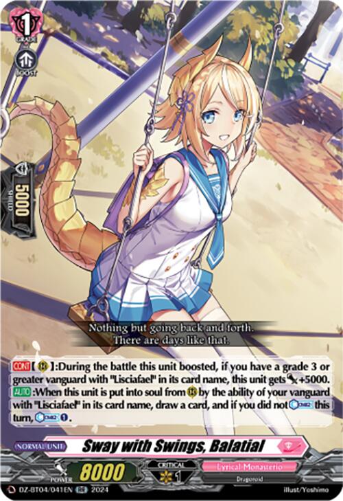 Sway with Swings, Balatial (DZ-BT04/041EN) [Destined Showdown]