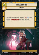 Breaking In (489) (Hyperspace) (489) [Twilight of the Republic]