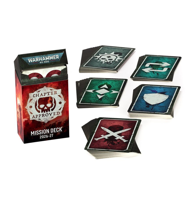 [Warhammer 40,000] Chapter Approved 2026-27: Mission Deck