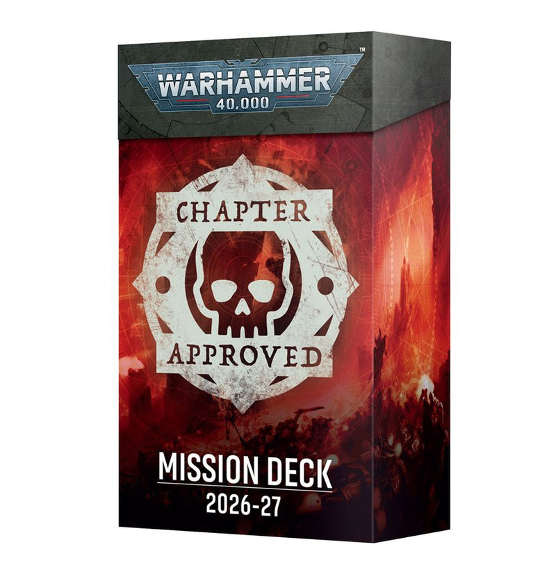 [Warhammer 40,000] Chapter Approved 2026-27: Mission Deck
