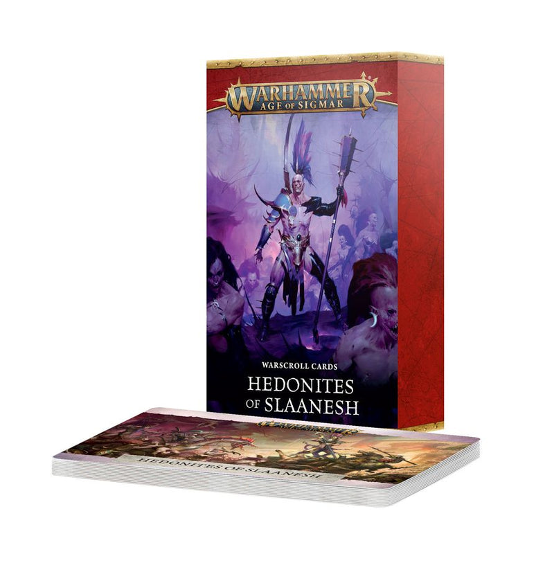 [Age of Sigmar] Warscroll Cards: Hedonites of Slaanesh