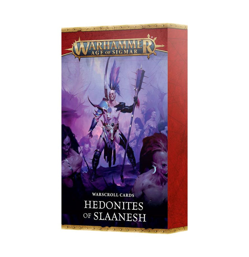 [Age of Sigmar] Warscroll Cards: Hedonites of Slaanesh