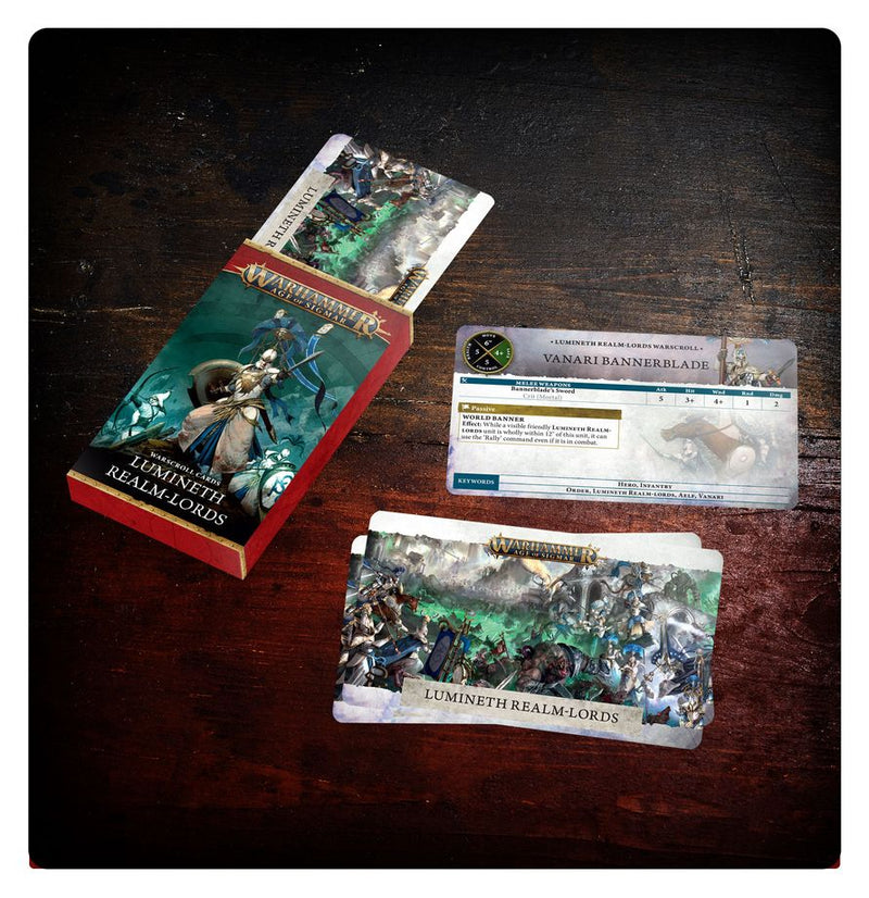 [Age of Sigmar] Warscroll Cards: Lumineth Realm-lords