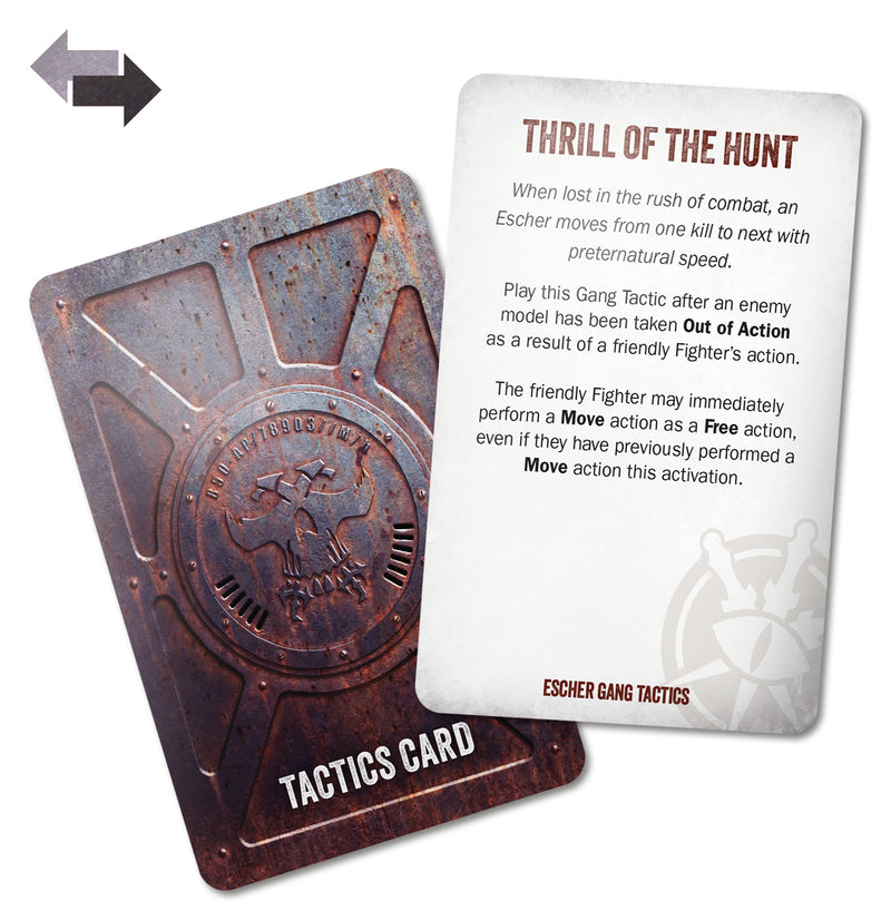 [Warhammer Necromunda Skirmish] Escher Card Pack