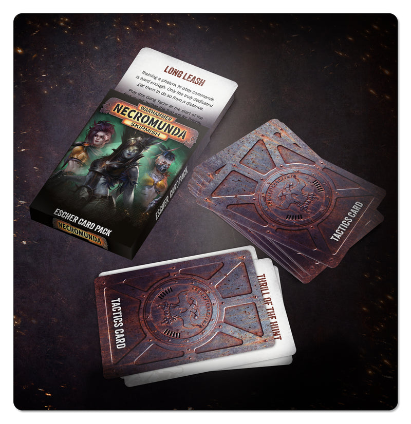[Warhammer Necromunda Skirmish] Escher Card Pack