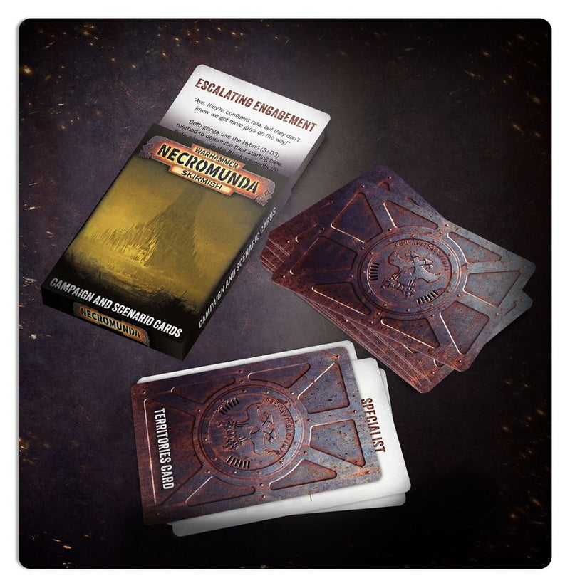 [Warhammer Necromunda Skirmish] Campaign and Scenario Cards