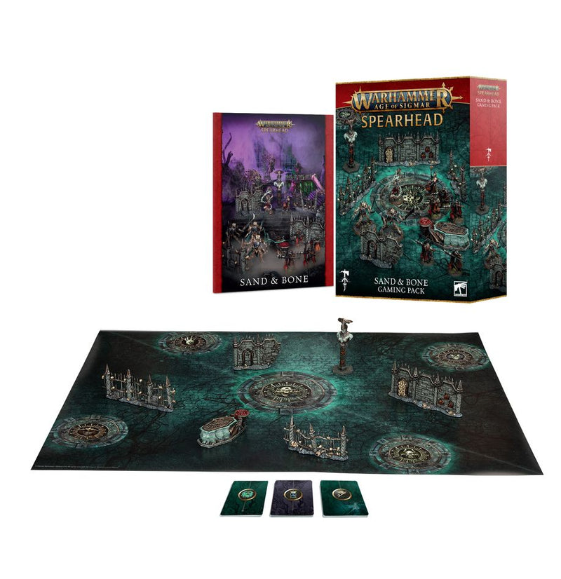 Warhammer AoS - Spearhead:Pack de jeu - Le Sable et l'Os (FR)