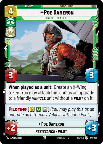 Poe Dameron - One Hell of a Pilot (100/262) (100/262) [Jump to Lightspeed]