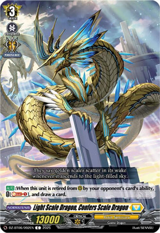 Light Scale Dragon, Confers Scale Dragon (DZ-BT06/092EN) [Generation Dragenesis]